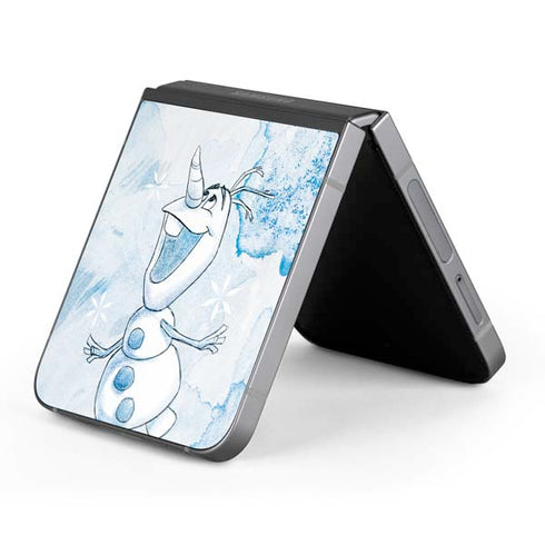 Disney Frozen Frozen Olaf Art Galaxy Z Flip6 Skin
